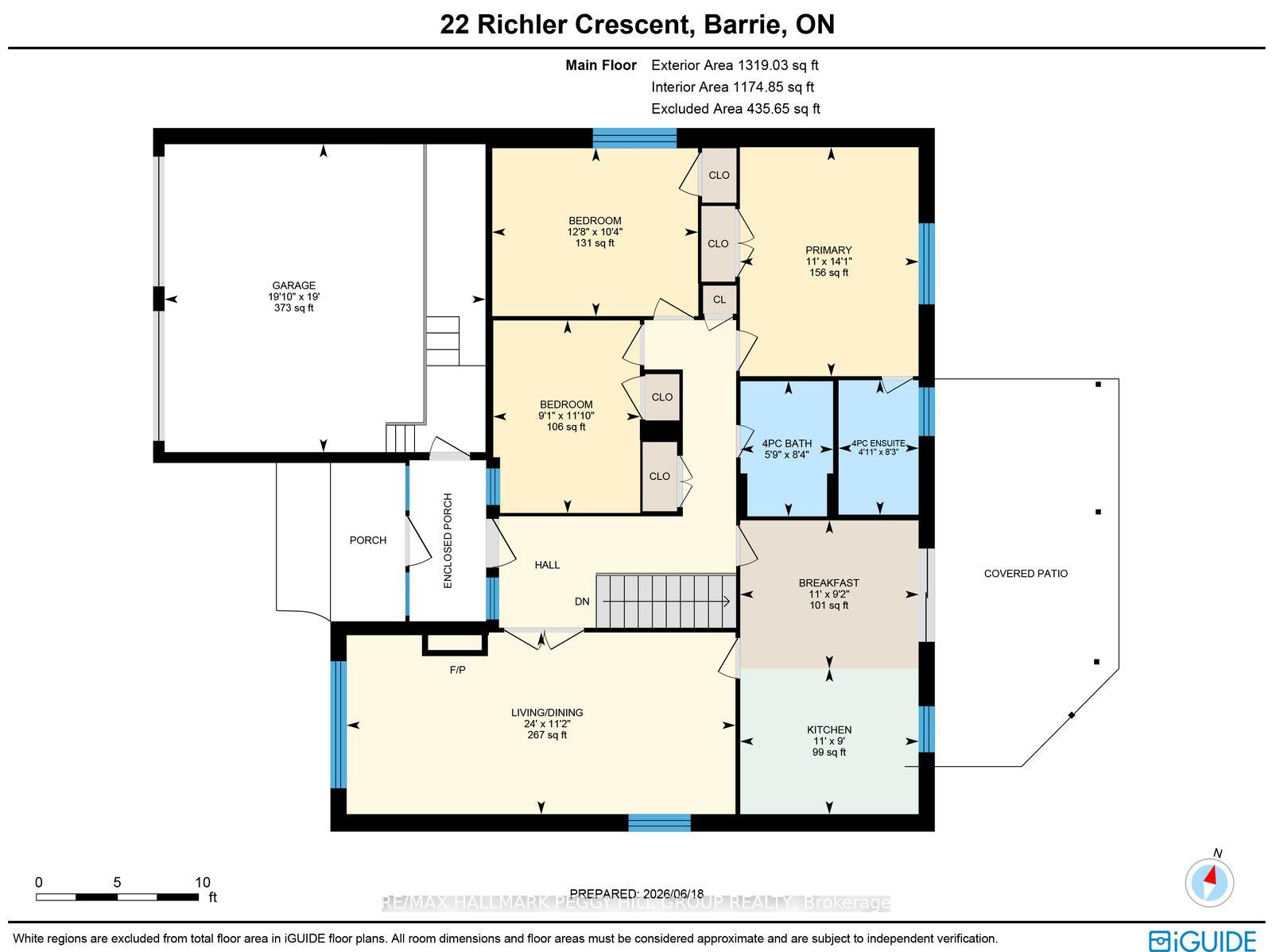 Photo 19 of 22 Richler Crescent, Barrie, Letitia Heights — HOMEH