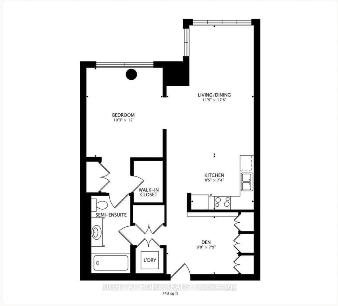 Photo 9 of Unit 605, 19 Brant Street, Toronto, Waterfront Communities — HOMEH