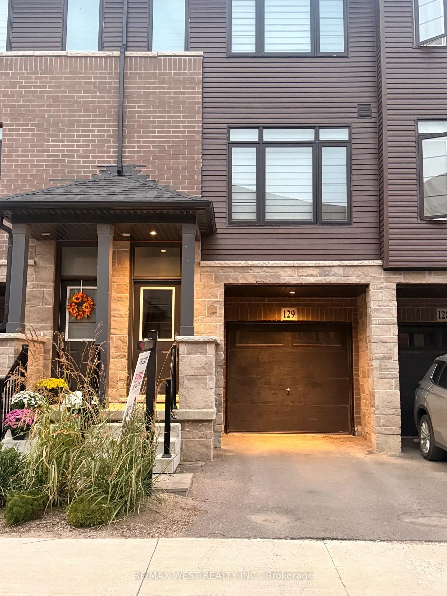 Front of Unit 129, 461 Blackburn Drive