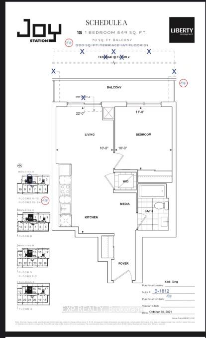 Photo 2 of Unit 1812, 9751 Markham Road, Markham, Greensborough — HOMEH