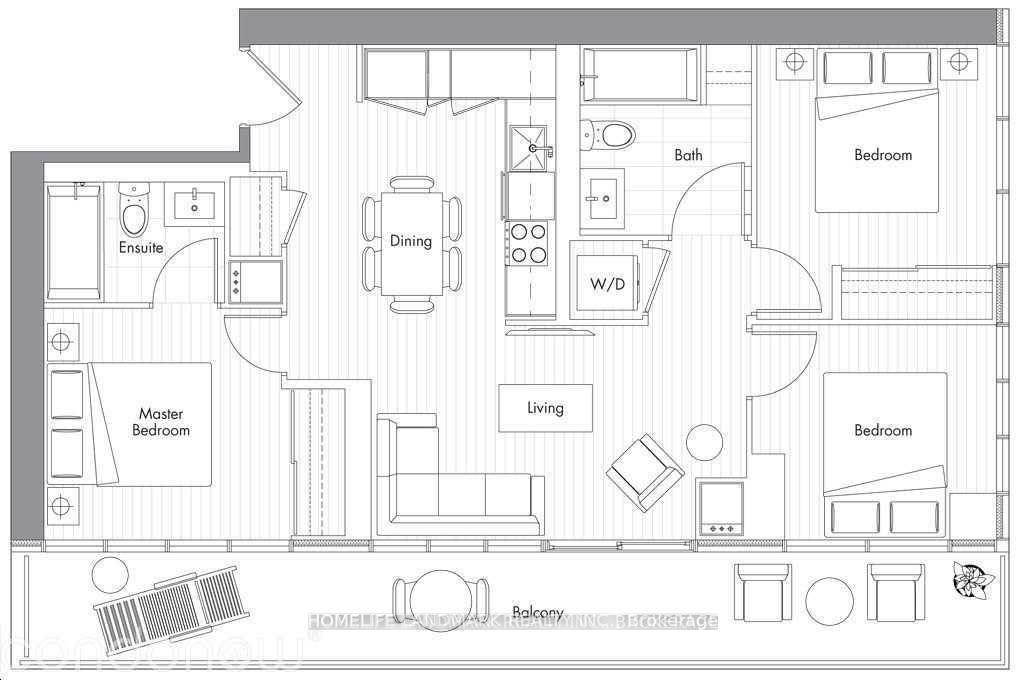 Photo 2 of Unit 1711, 19 Bathurst Street, Toronto, Waterfront Communities — HOMEH