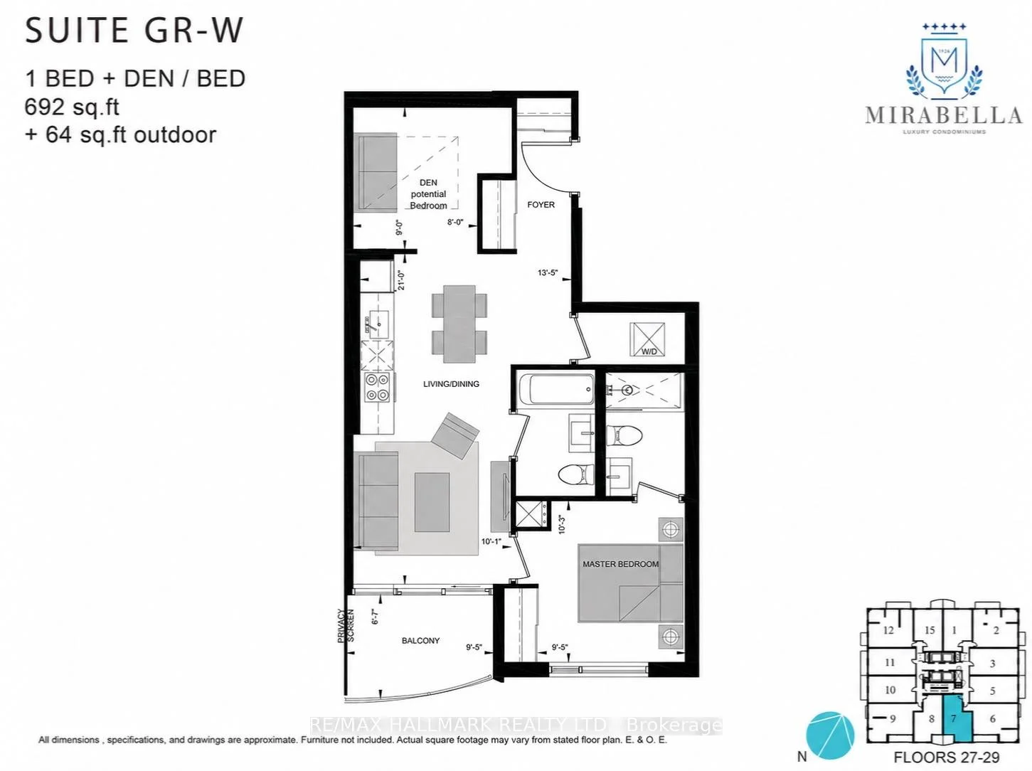 Front of Unit 2907, 1928 Lake Shore Boulevard W