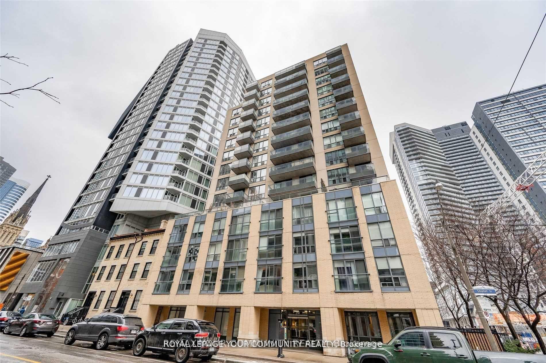 Front of Unit 1307, 76 Shuter Street