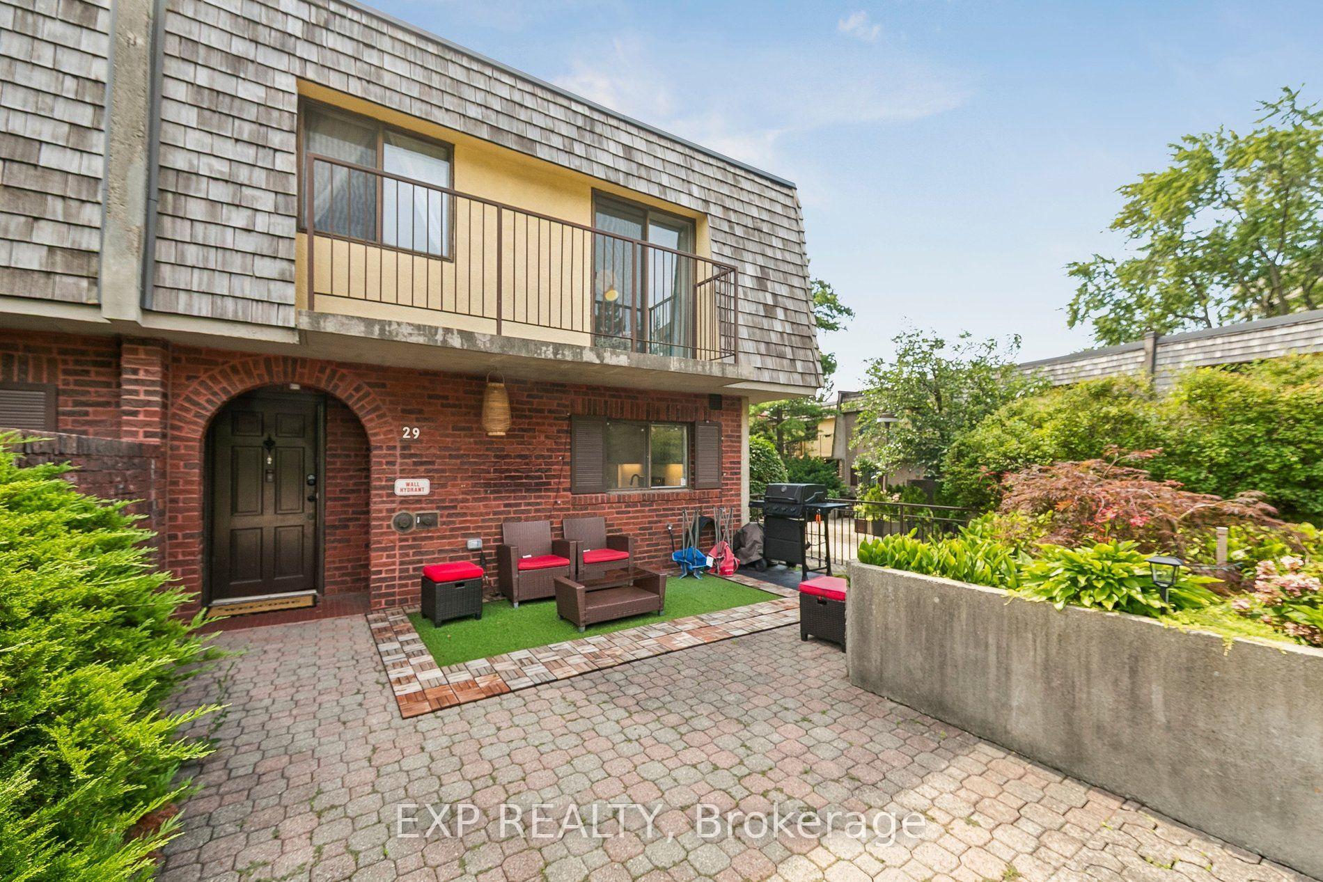Front of Unit 29, 1250 Mississauga Valley Boulevard
