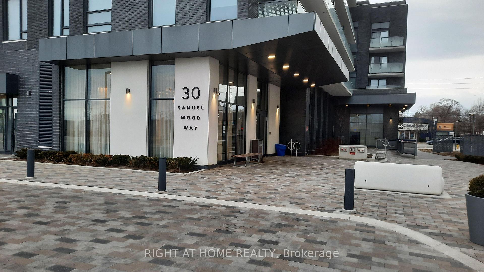 Front of Unit 1803, 30 Samuel Wood Way