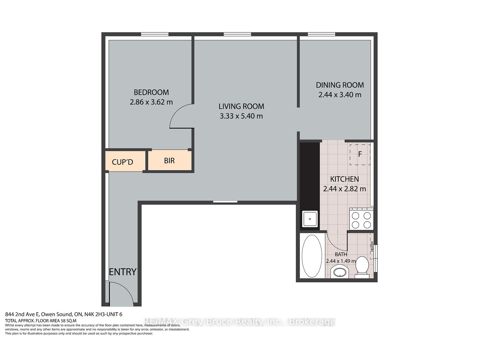 Photo 12 of Unit 6, 844 2nd Avenue E, Owen Sound — HOMEH
