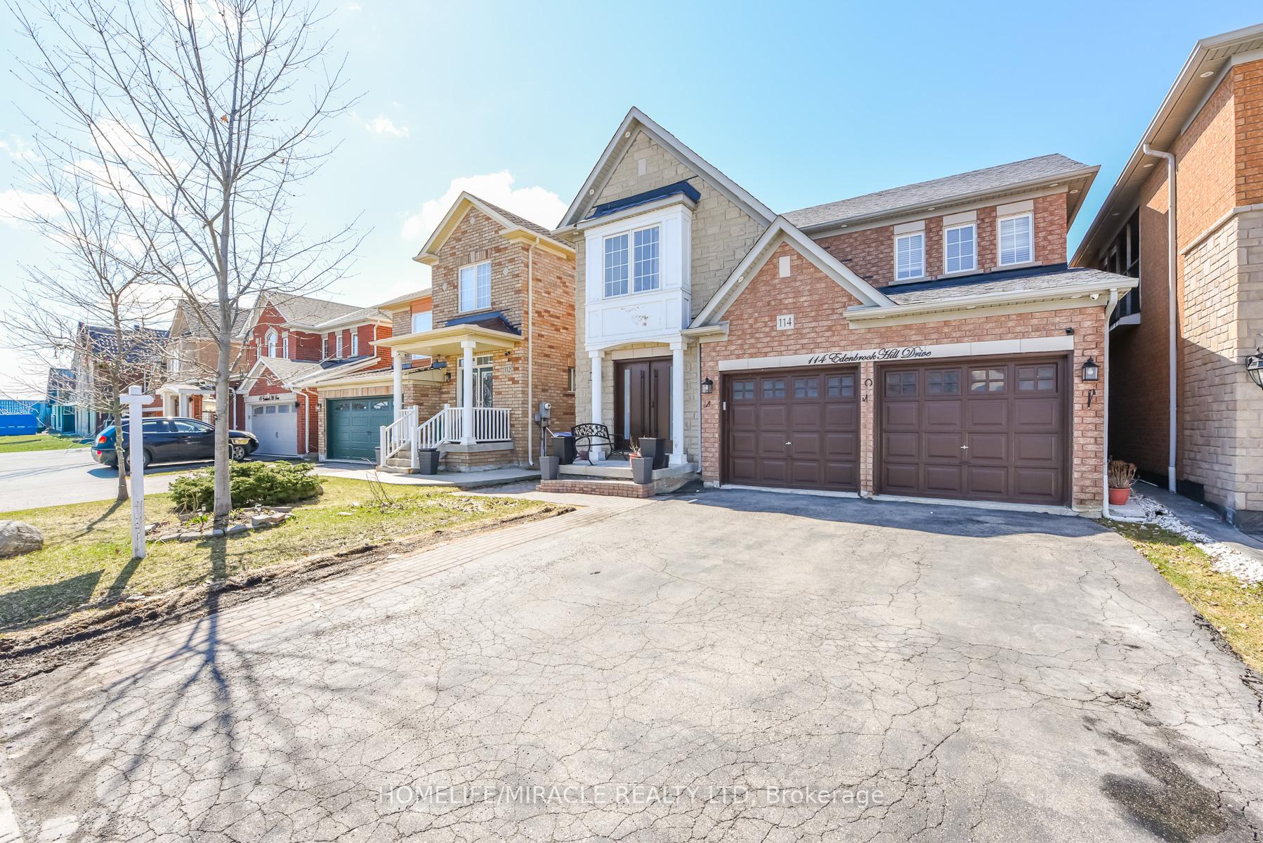 Photo 1 of 114 Edenbrook Hill Drive, Brampton, Fletcher's Meadow — HOMEH