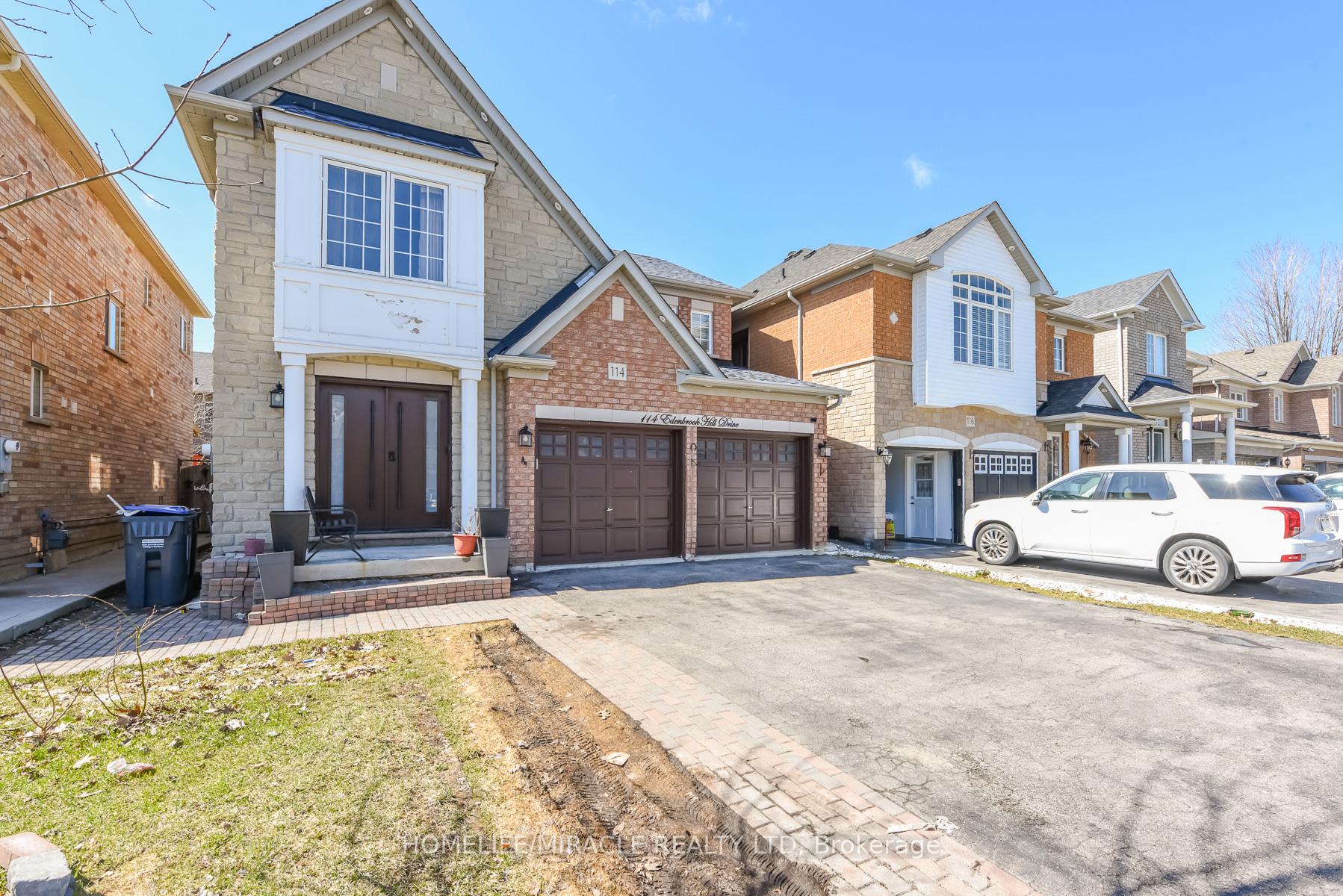 Photo 2 of 114 Edenbrook Hill Drive, Brampton, Fletcher's Meadow — HOMEH