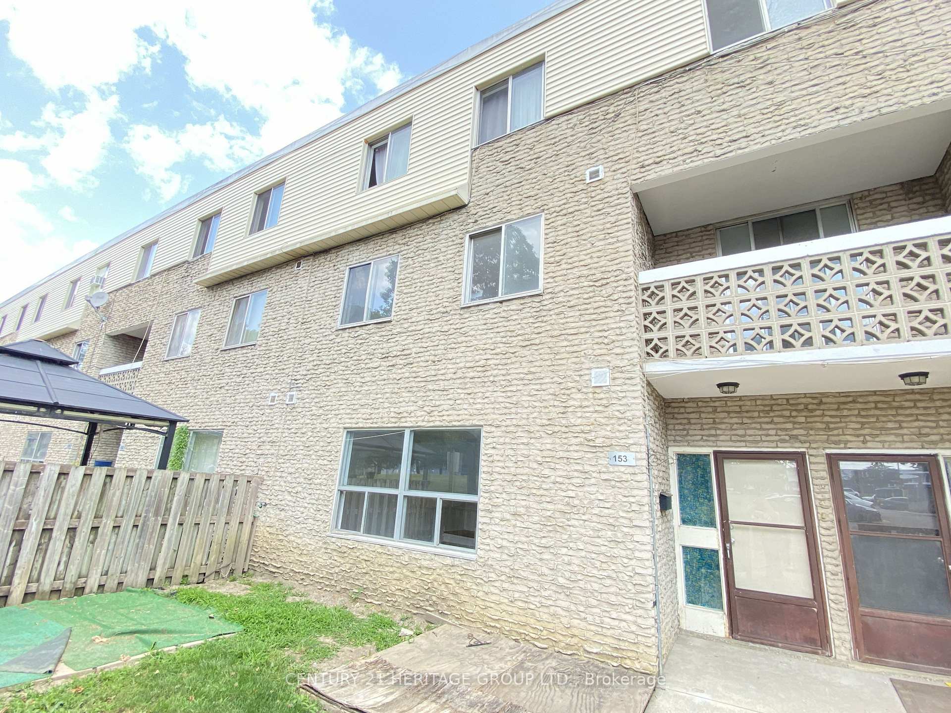 Front of Unit 153, 7555 Goreway Drive