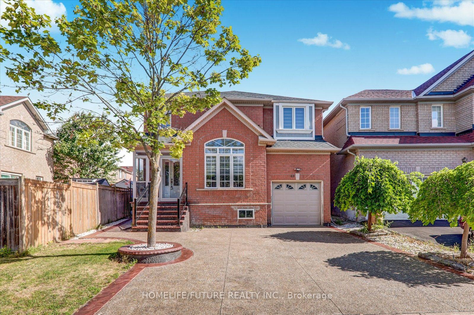 Photo 1 of Unit Main & 2nd, 69 Heatherdale Drive, Brampton, Fletcher's Meadow — HOMEH