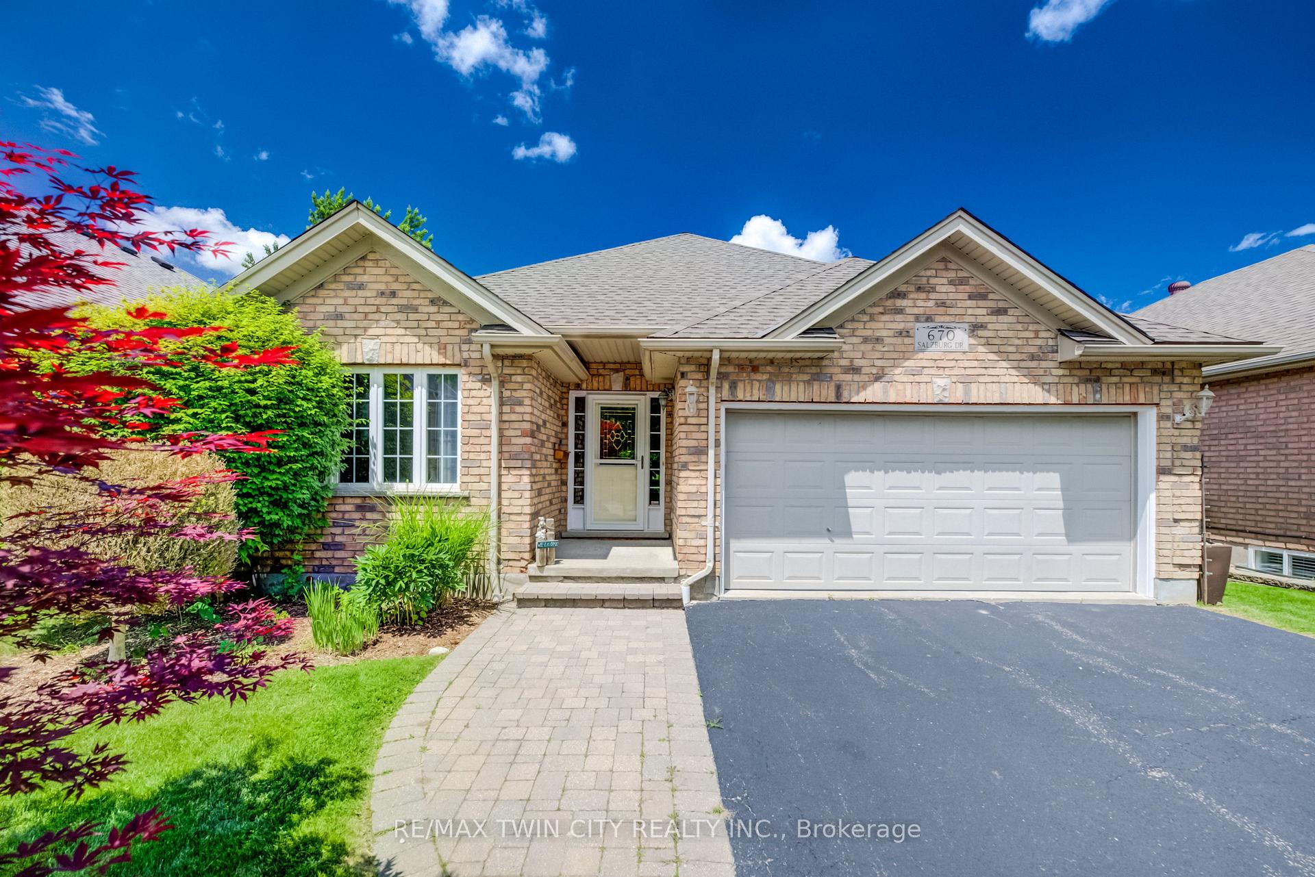 Front of 670 Salzburg Drive