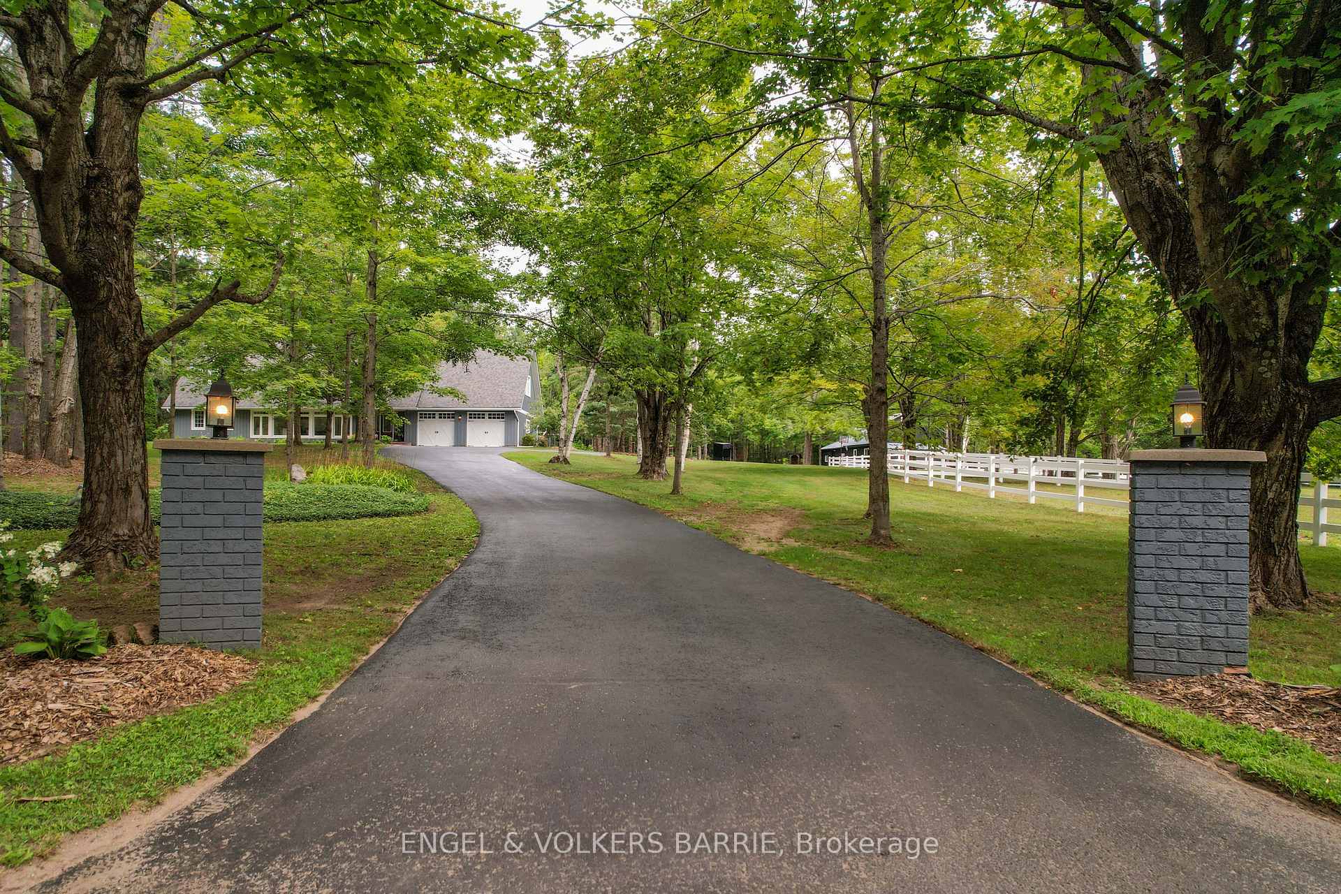 Front of 1304 Bass Lake Side Road W
