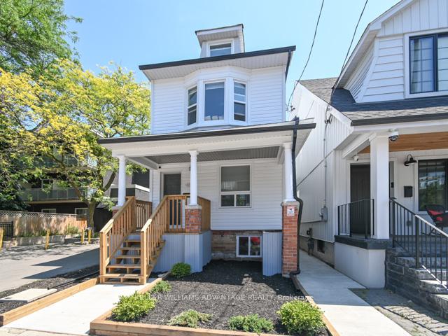 Front of Unit upper, 113 Woodbine Avenue