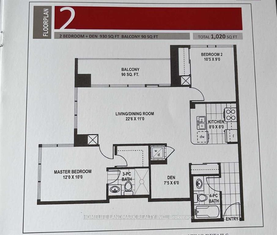 Front of Unit 1002, 4070 Confederation Parkway