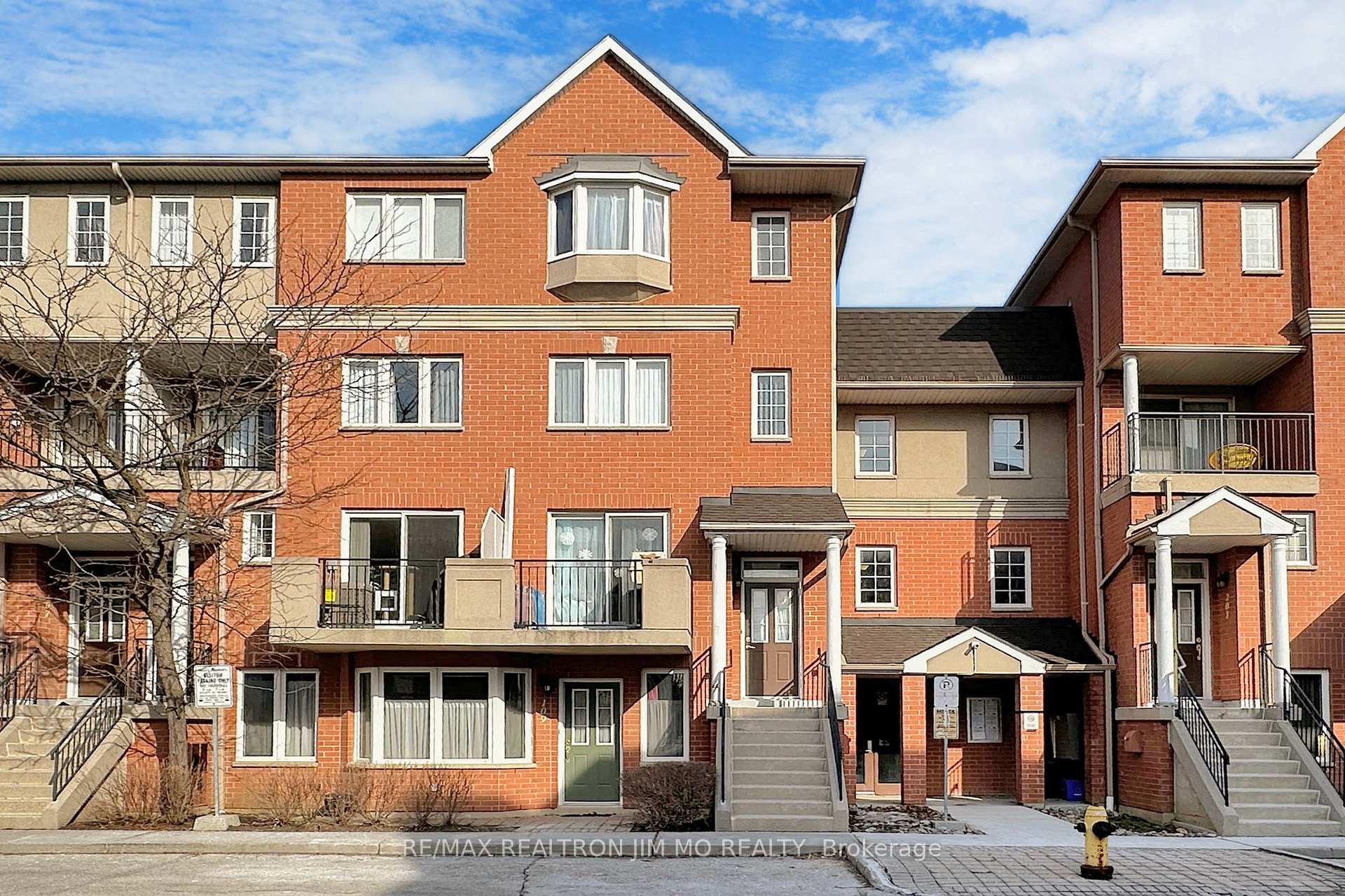 Front of Unit 110, 1881 Mcnicoll Avenue