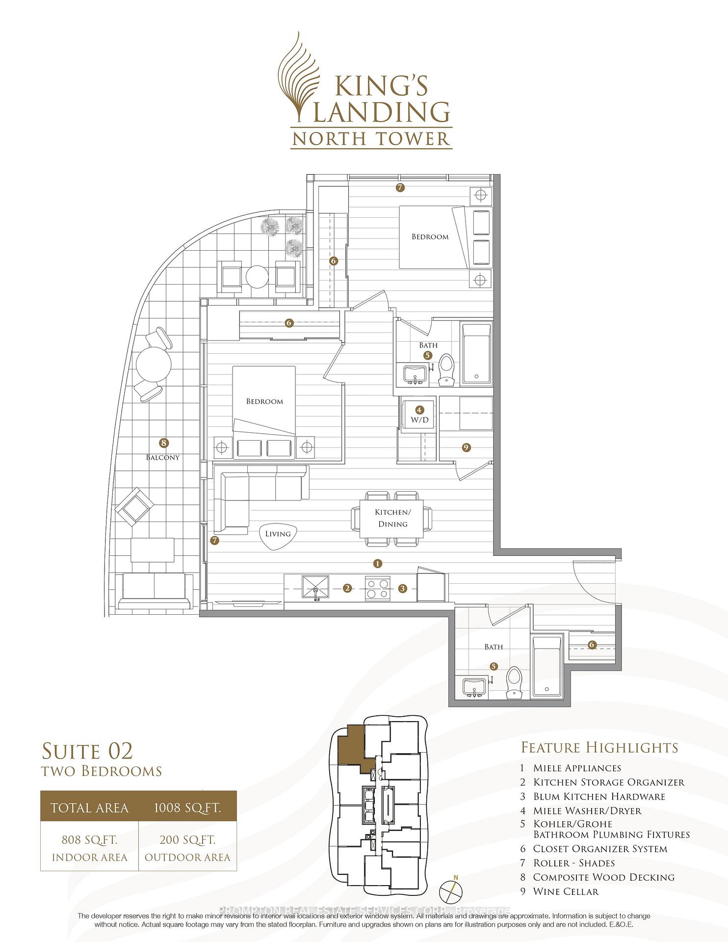 Photo 3 of Unit 1502, 75 Billes Heights, North York, Bayview Village — HOMEH