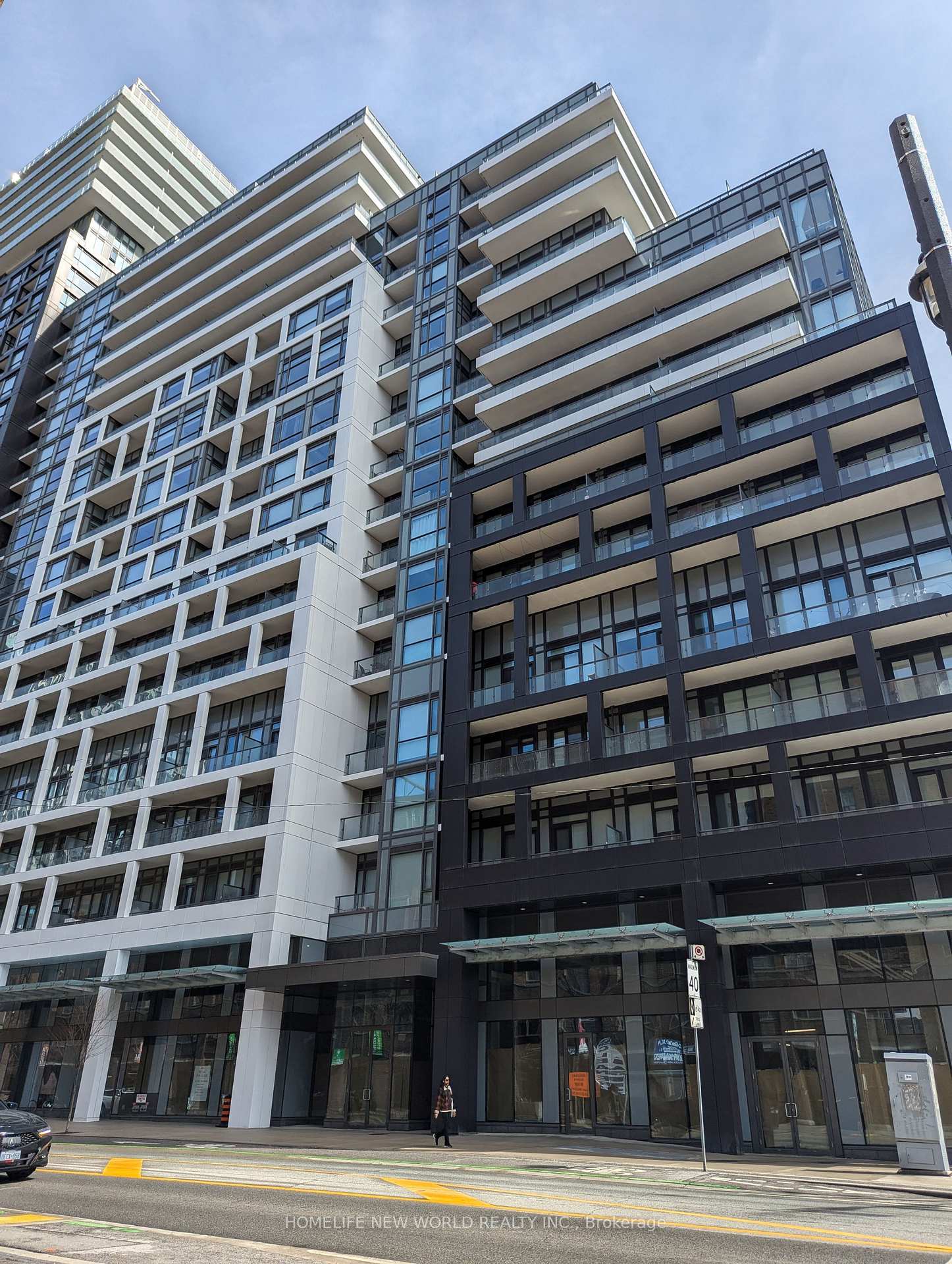 Front of Unit 1643, 121 Lower Sherbourne Street