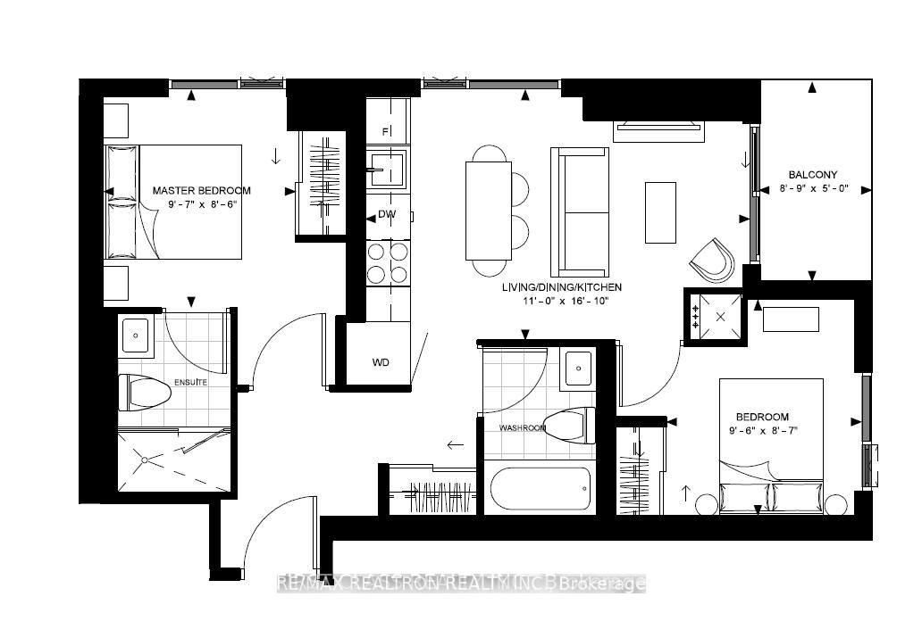 Photo 11 of Unit 2305, 8 Widmer Street, Toronto, Waterfront Communities — HOMEH