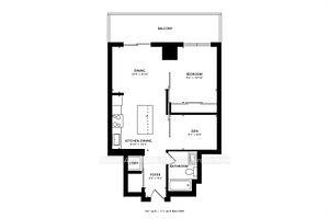 Front of Unit 1608, 65 St. Mary Street