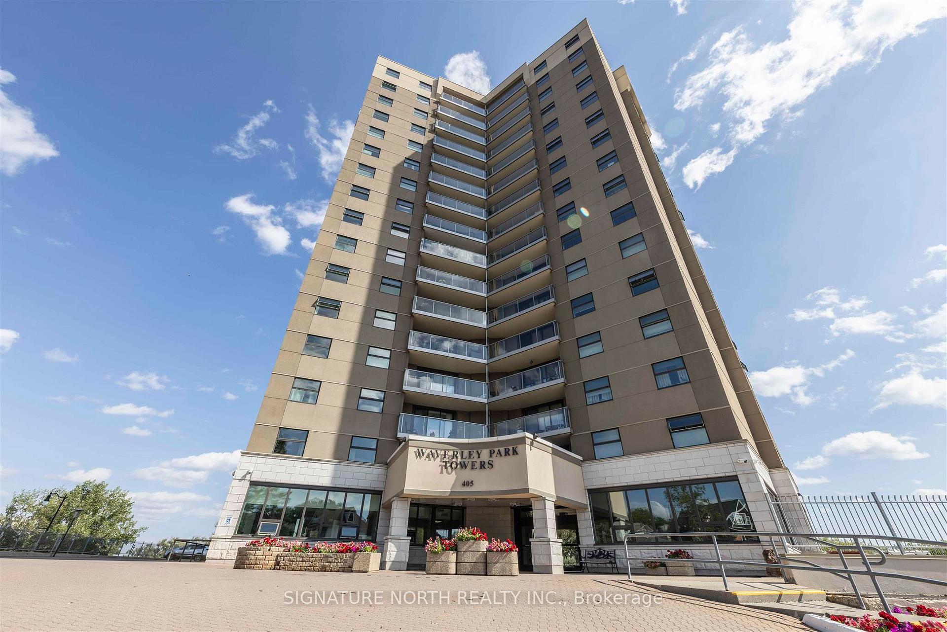 Front of Unit 1309, 405 Waverley Street
