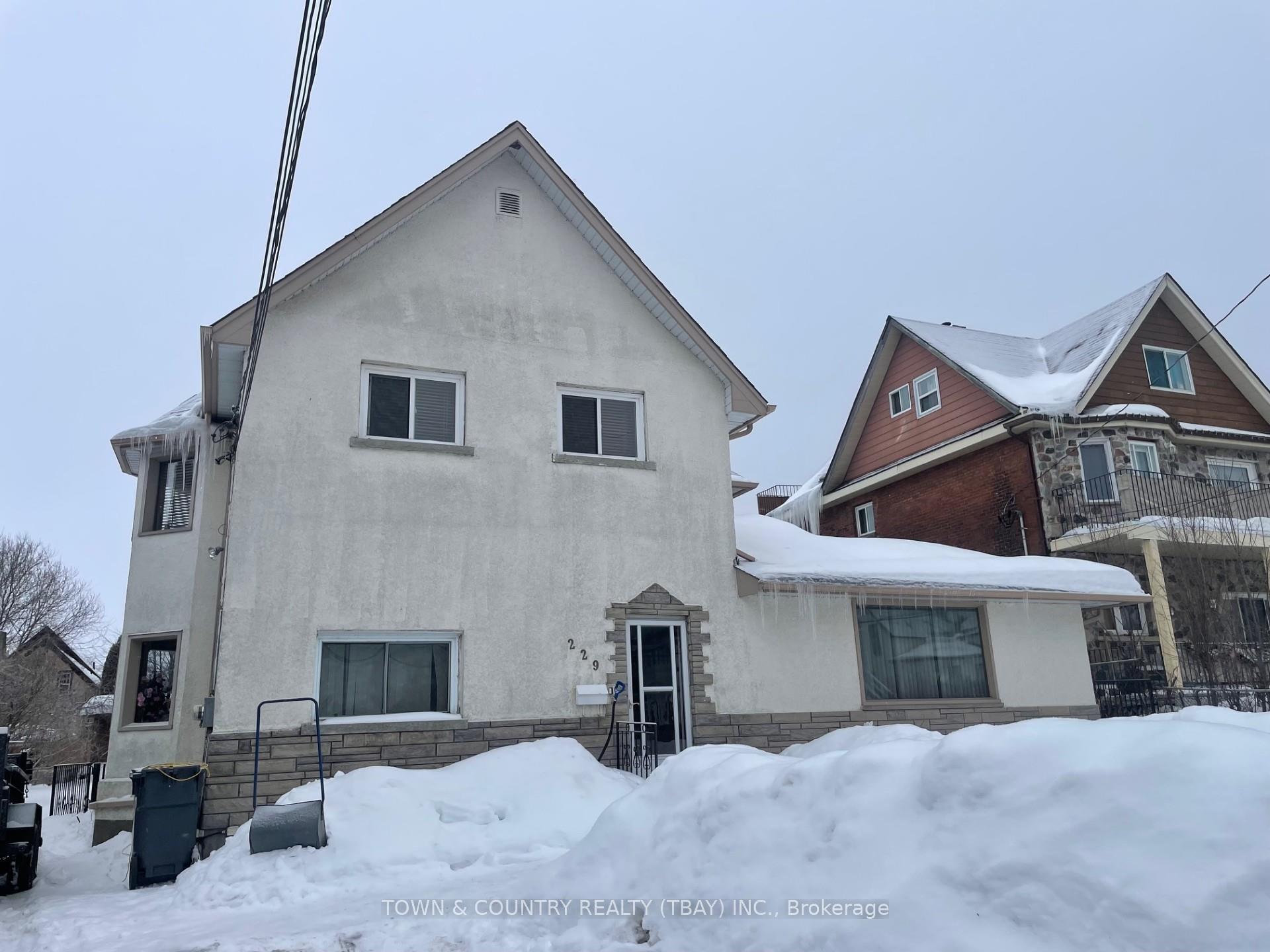 Photo 1 of 229 Villa Street, Thunder Bay, Court / Cumberland — HOMEH
