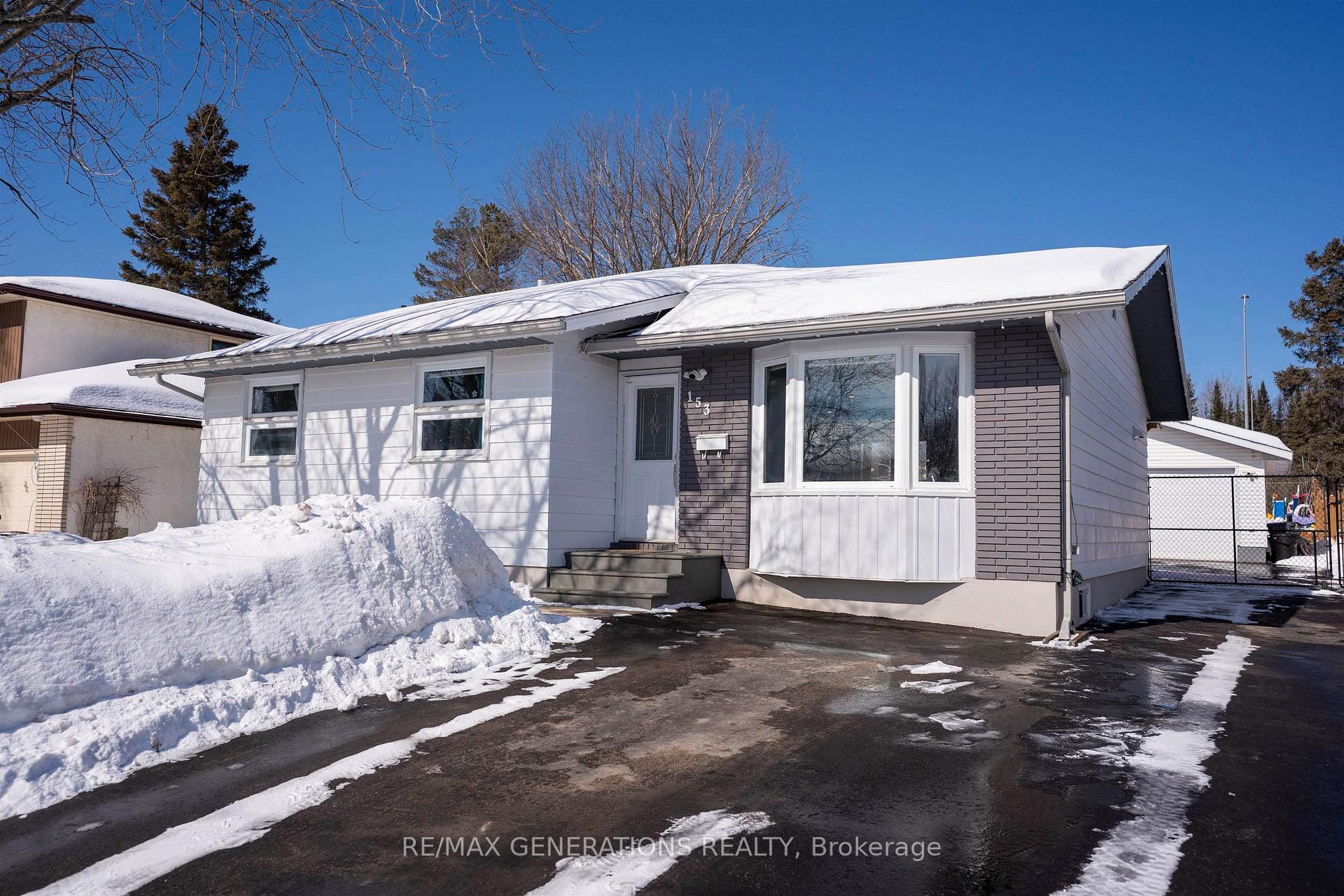 Photo 1 of 153 Fairbank Crescent, Thunder Bay, River Terrace — HOMEH