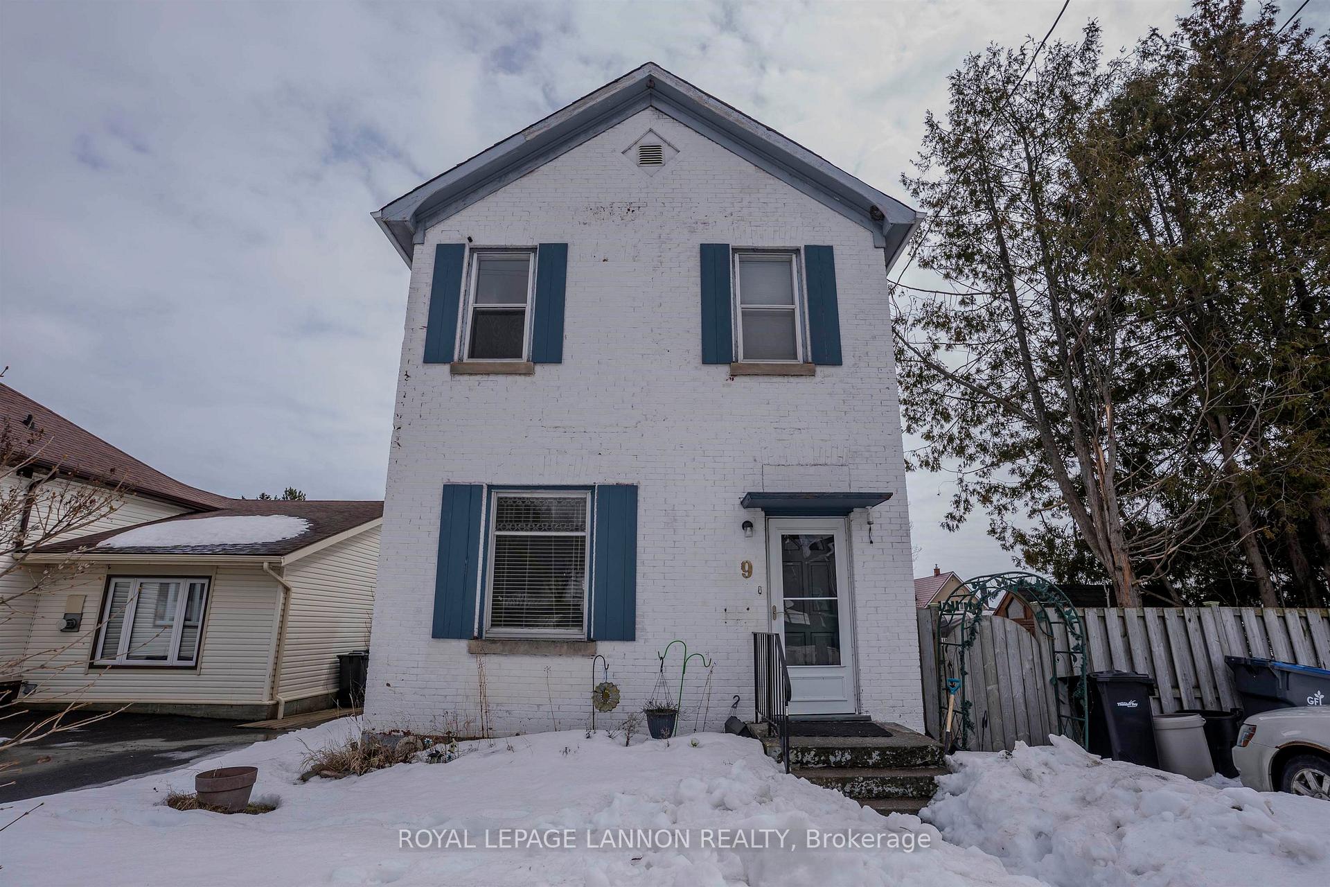 Front of 9 Ruttan Street