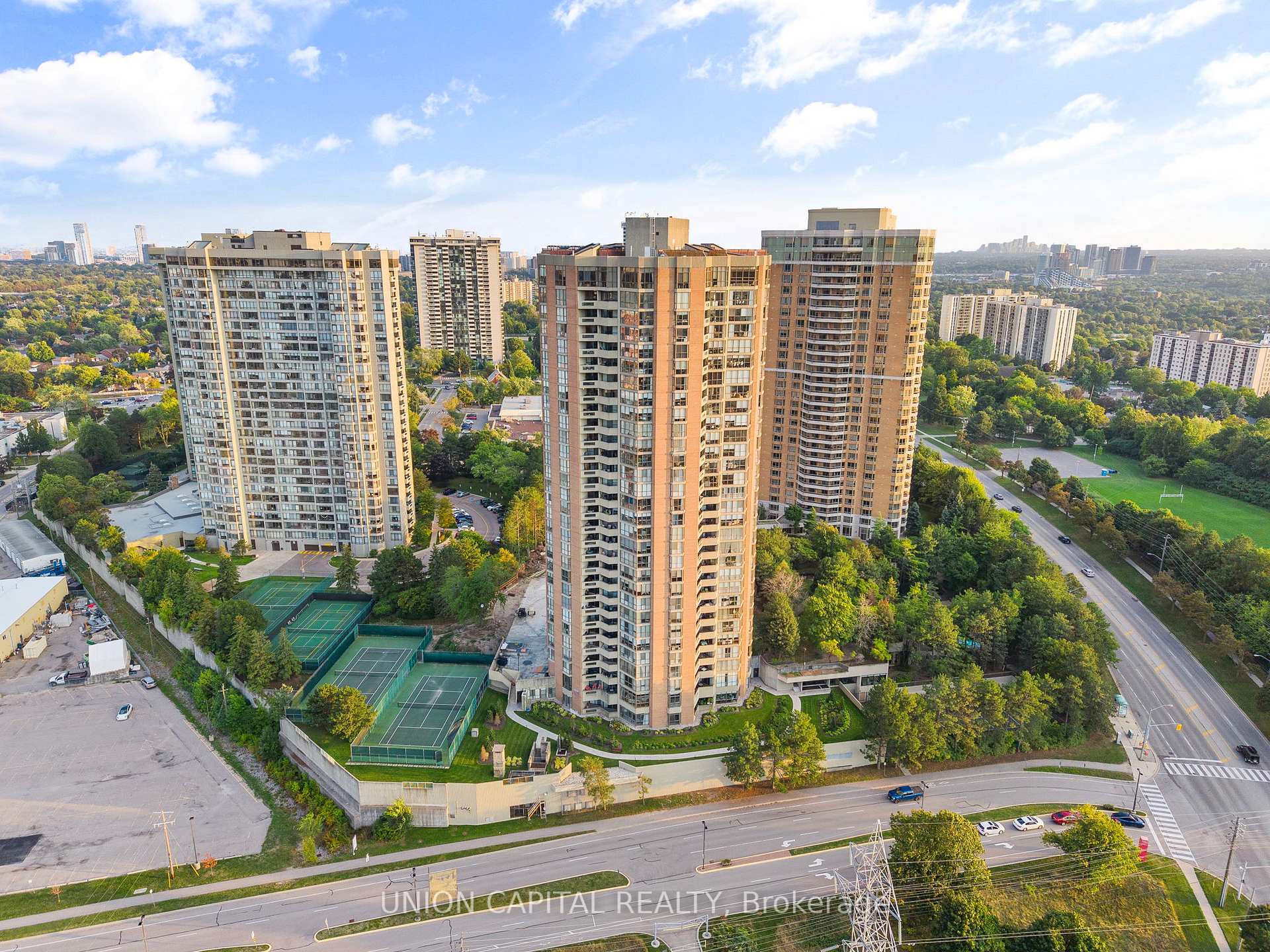 Photo 3 of Unit 2405, 85 Skymark Drive, North York, Hillcrest Village — HOMEH