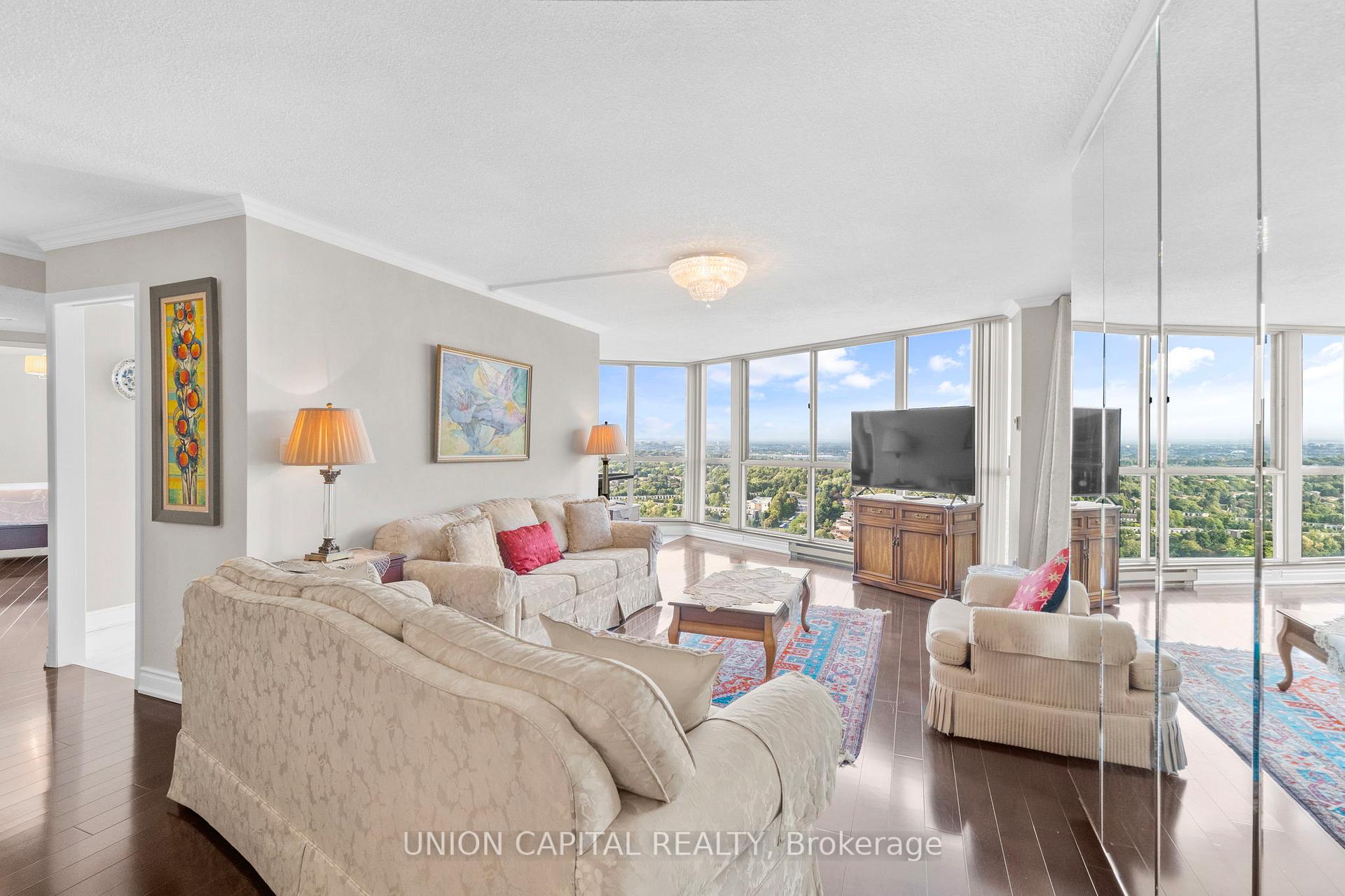 Photo 8 of Unit 2405, 85 Skymark Drive, North York, Hillcrest Village — HOMEH