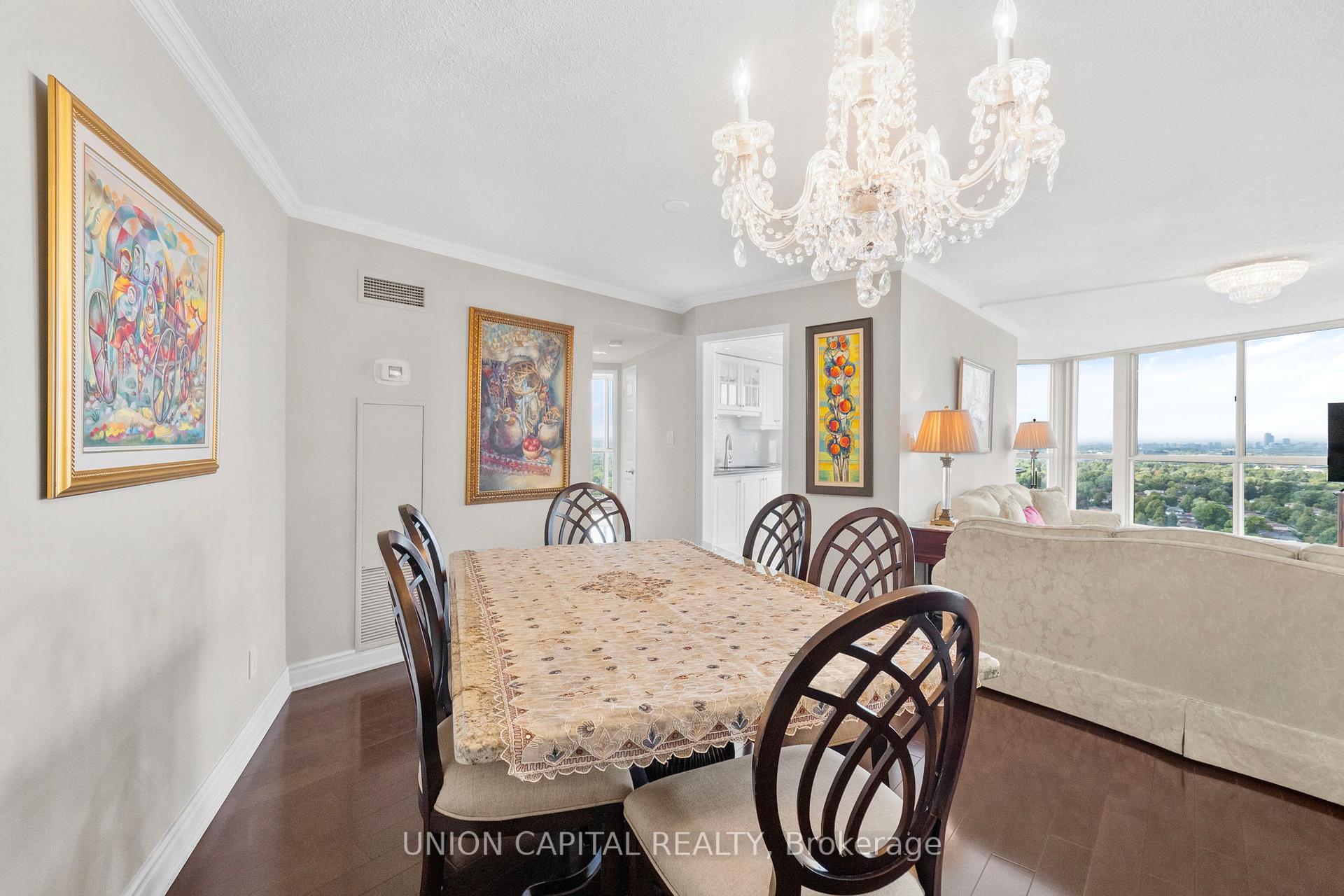 Photo 10 of Unit 2405, 85 Skymark Drive, North York, Hillcrest Village — HOMEH