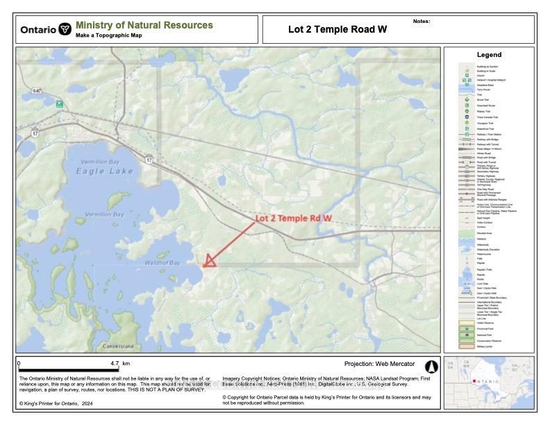 Photo 4 of Lot 2 Temple Road W, Kenora Remote Area, Vermilion Bay — HOMEH