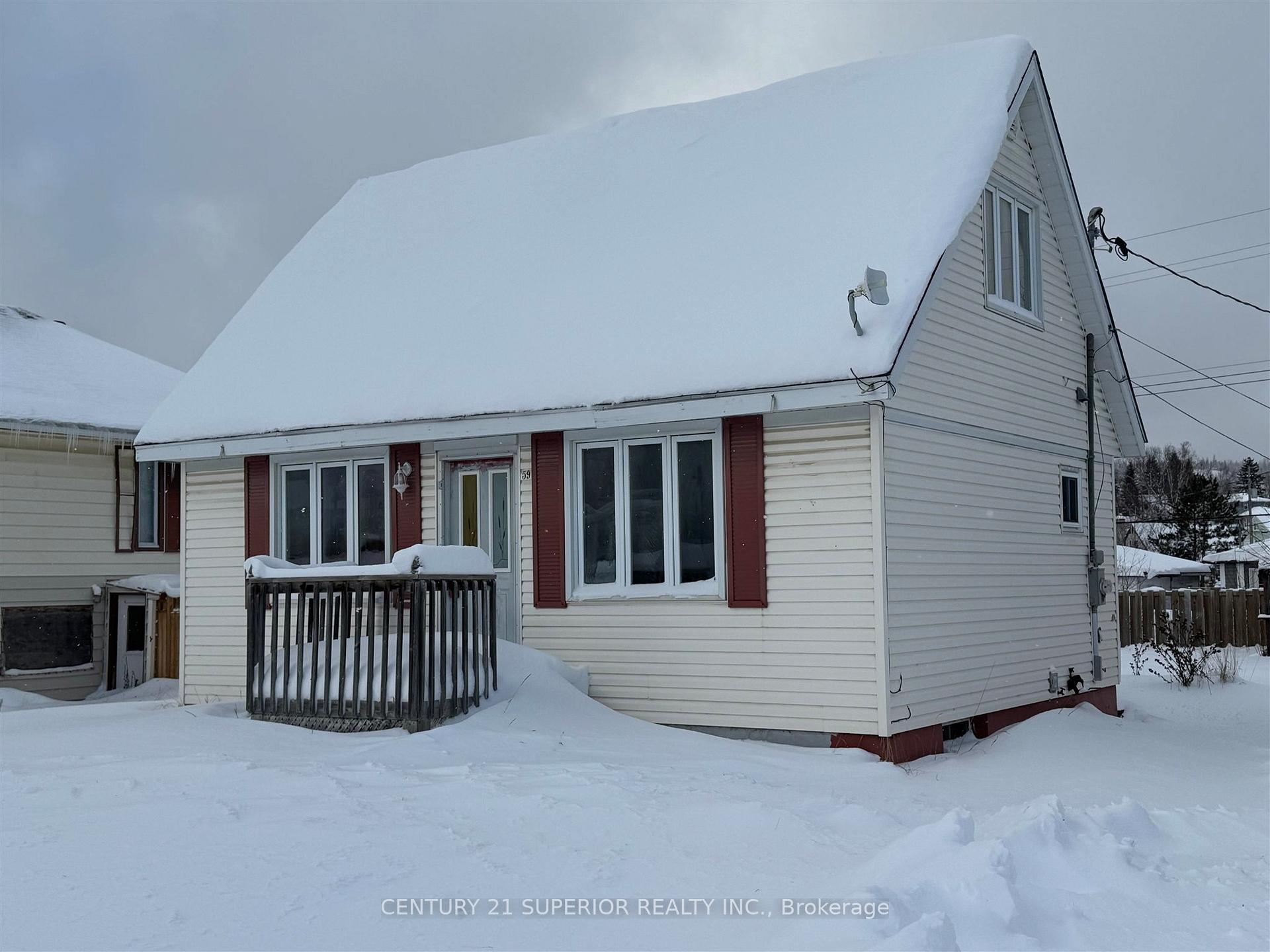 Photo 1 of 59 Manitou Street, Manitouwadge — HOMEH