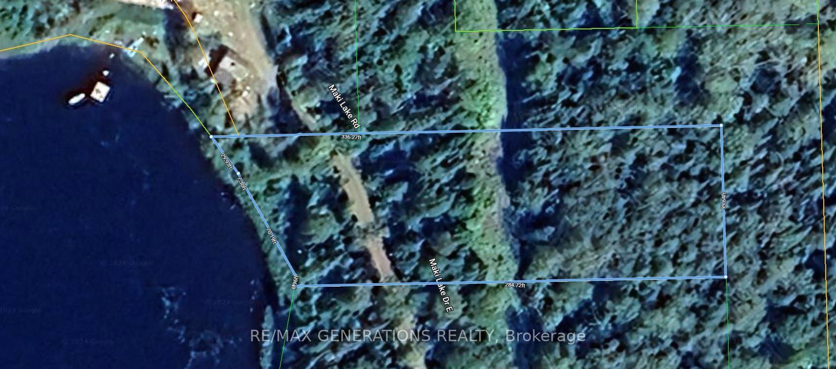 Front of Lot 21 Maki Lake Road
