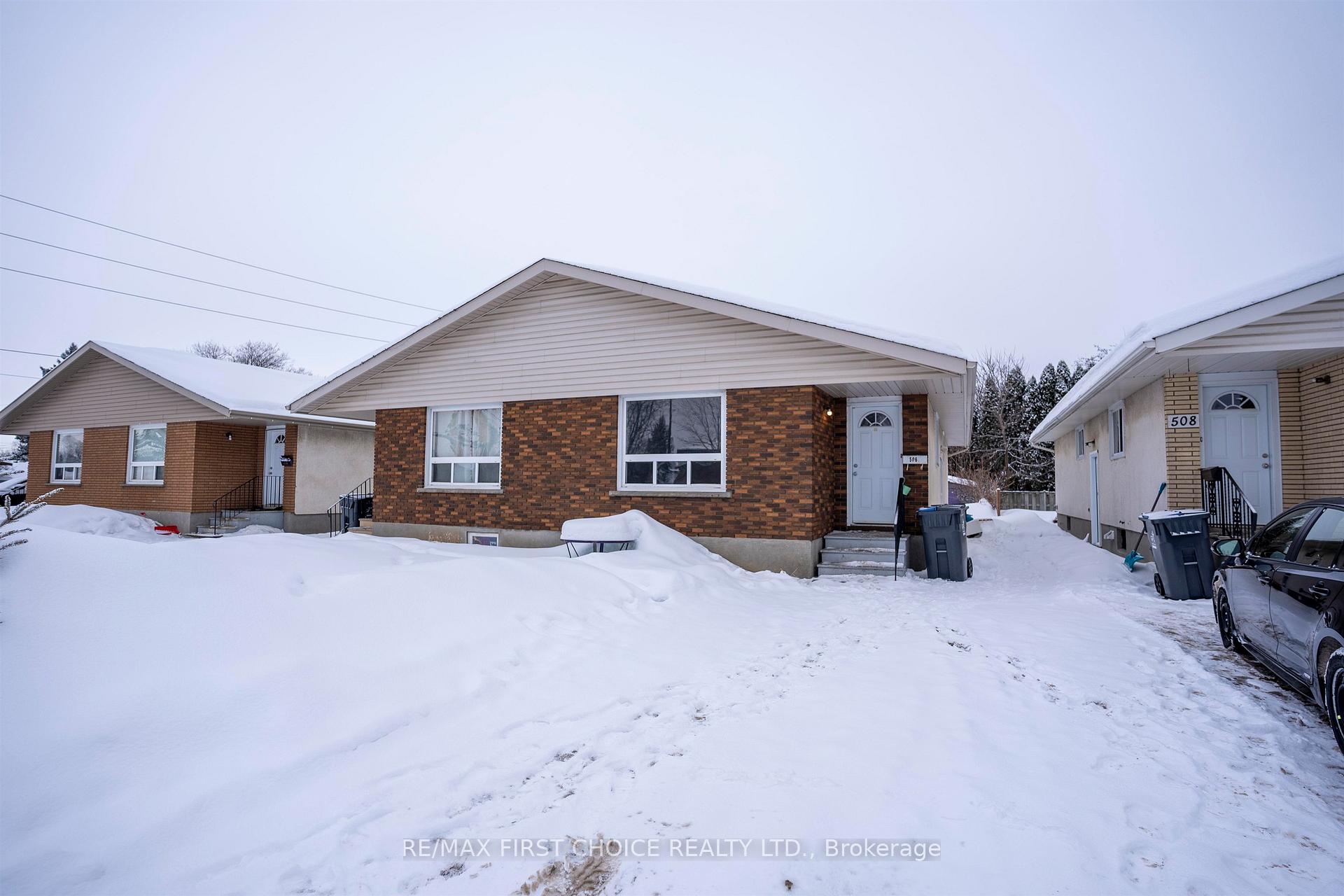 Front of 506 Churchill Drive W