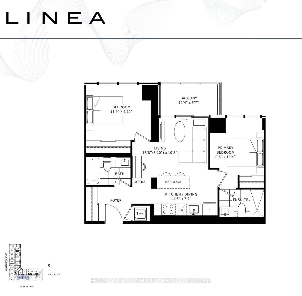 Photo 1 of Unit 707, 20 Deans Drive, Scarborough, Clairlea-Birchmount — HOMEH