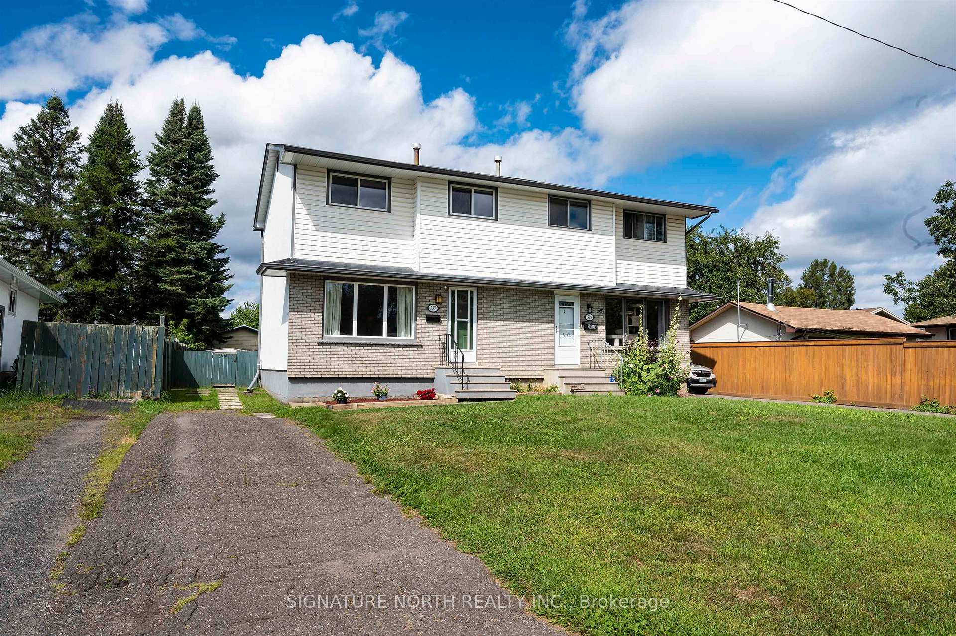 Front of 537 Churchill Drive West