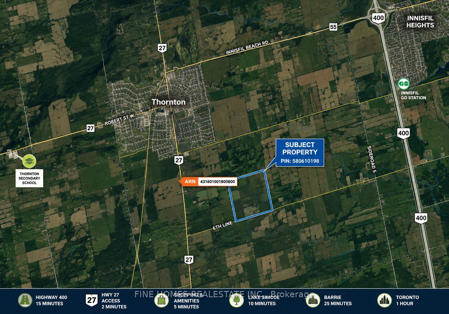 Photo 2 of 4100 6th Line, Innisfil, Rural Innisfil — HOMEH