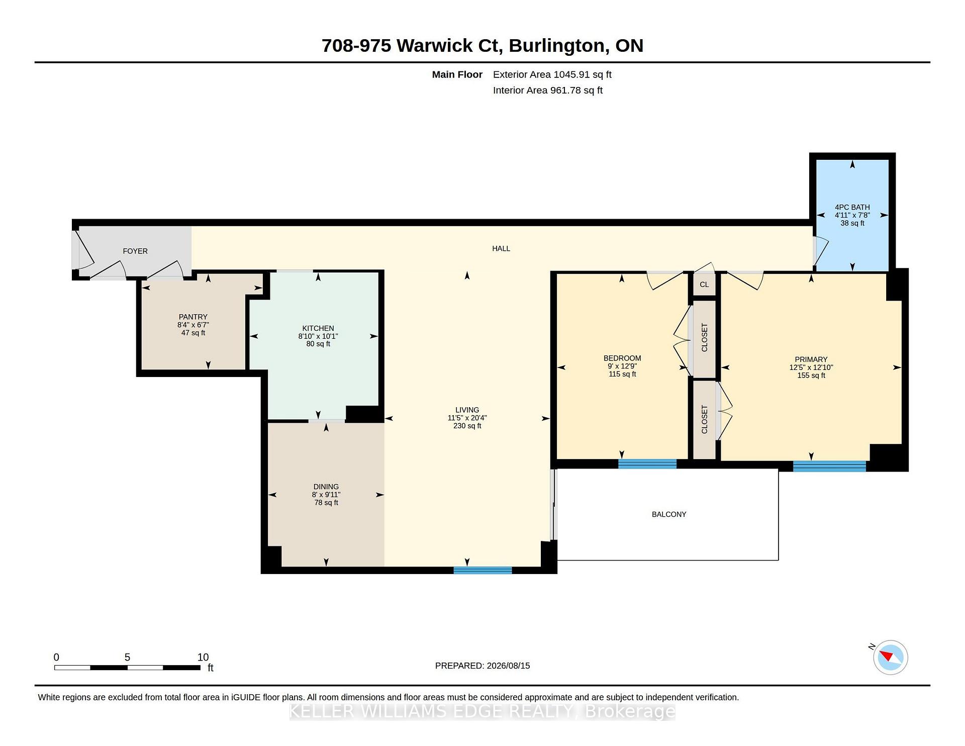 Photo 45 of Unit 708, 975 Warwick Court, Burlington, LaSalle — HOMEH