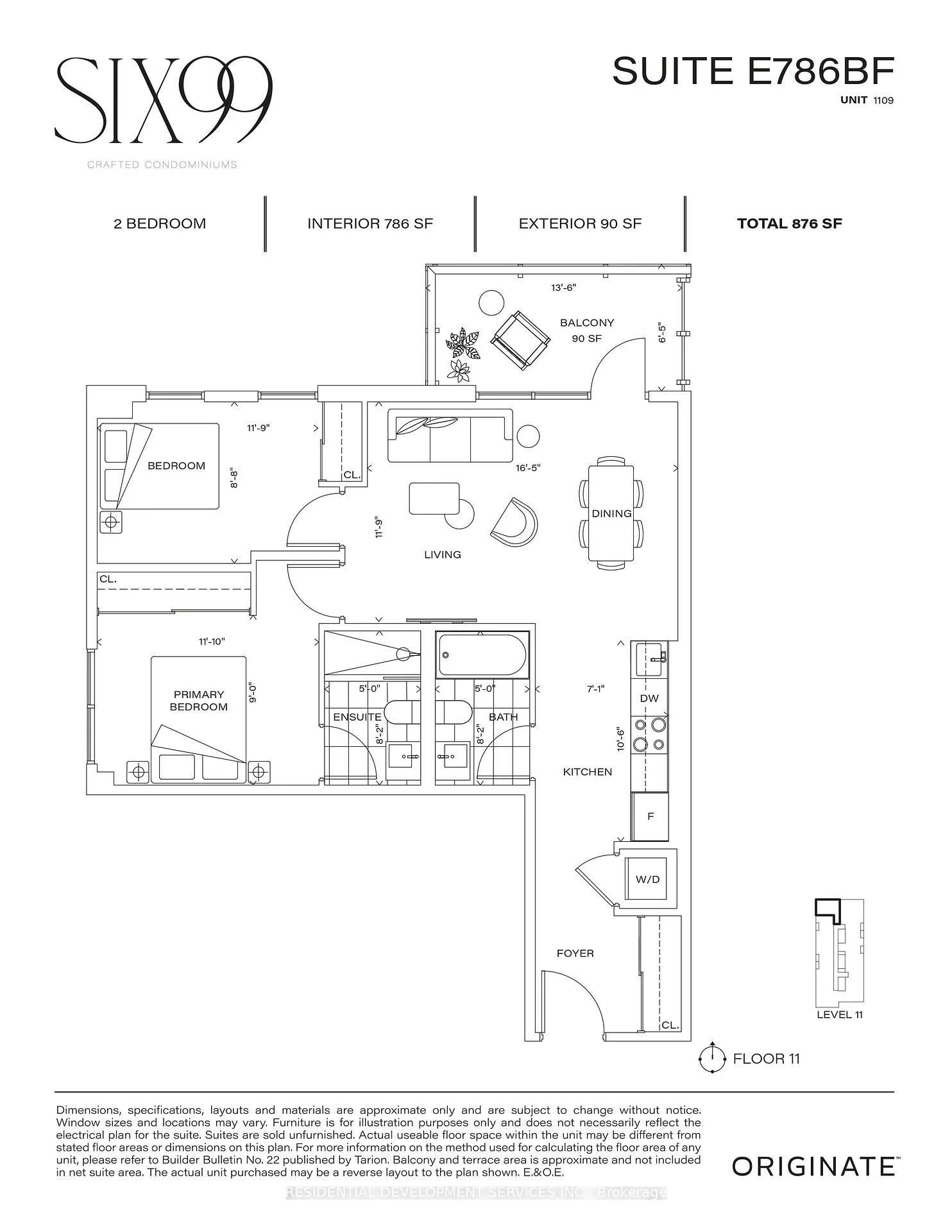Photo 5 of Unit 1109, 699 Sheppard Avenue E, North York, Bayview Village — HOMEH