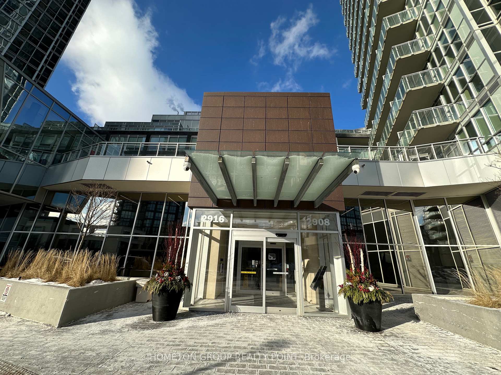 Front of Unit 1803, 2916 highway 7 Road