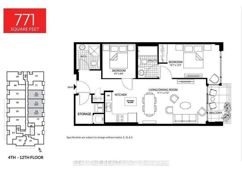 Photo 2 of Unit 512, 150 Main Street W, Hamilton, Central — HOMEH