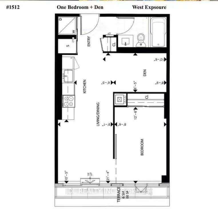 Front of Unit 1512, 297 College Street
