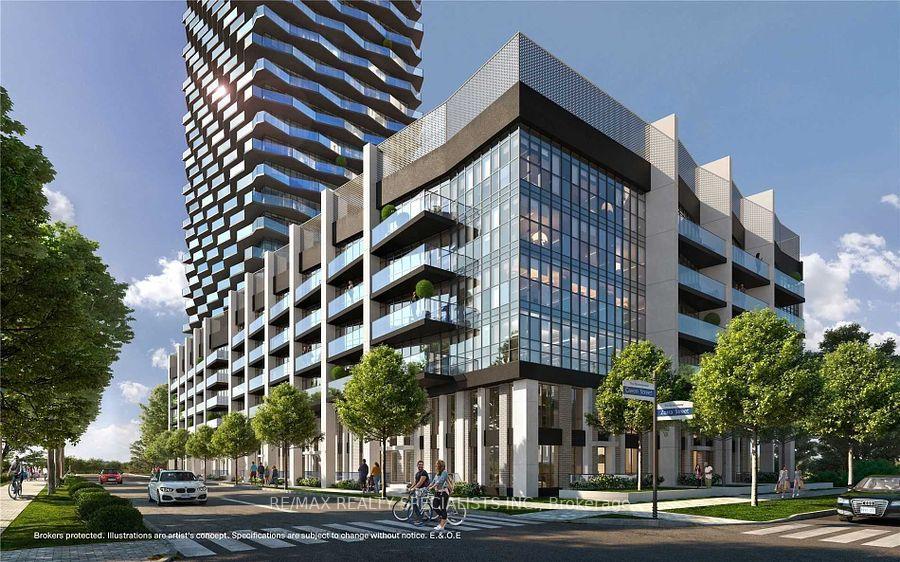 Front of Unit 1106, 36 Zorra Street