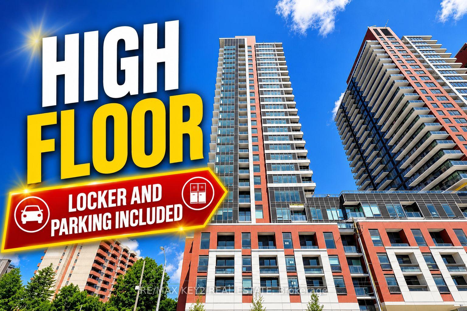 Front of Unit 1507, 4010 Eglinton Avenue W