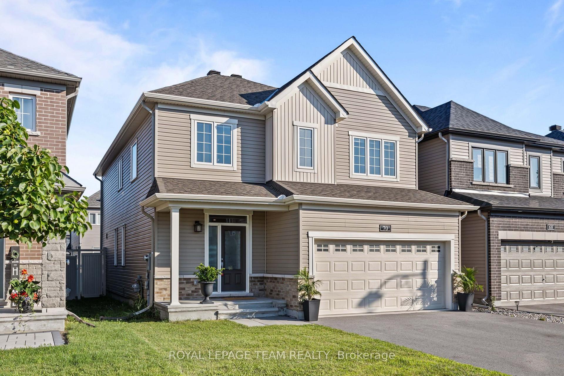 Photo 2 of 70 Ralph Erfle Way, Ottawa, Barrhaven - Half Moon Bay — HOMEH
