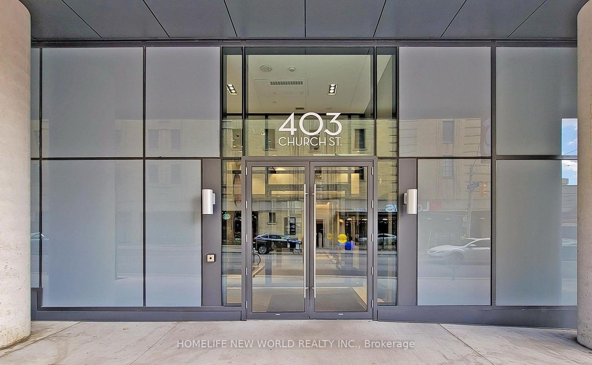 Front of Unit 2307, 403 Church Street