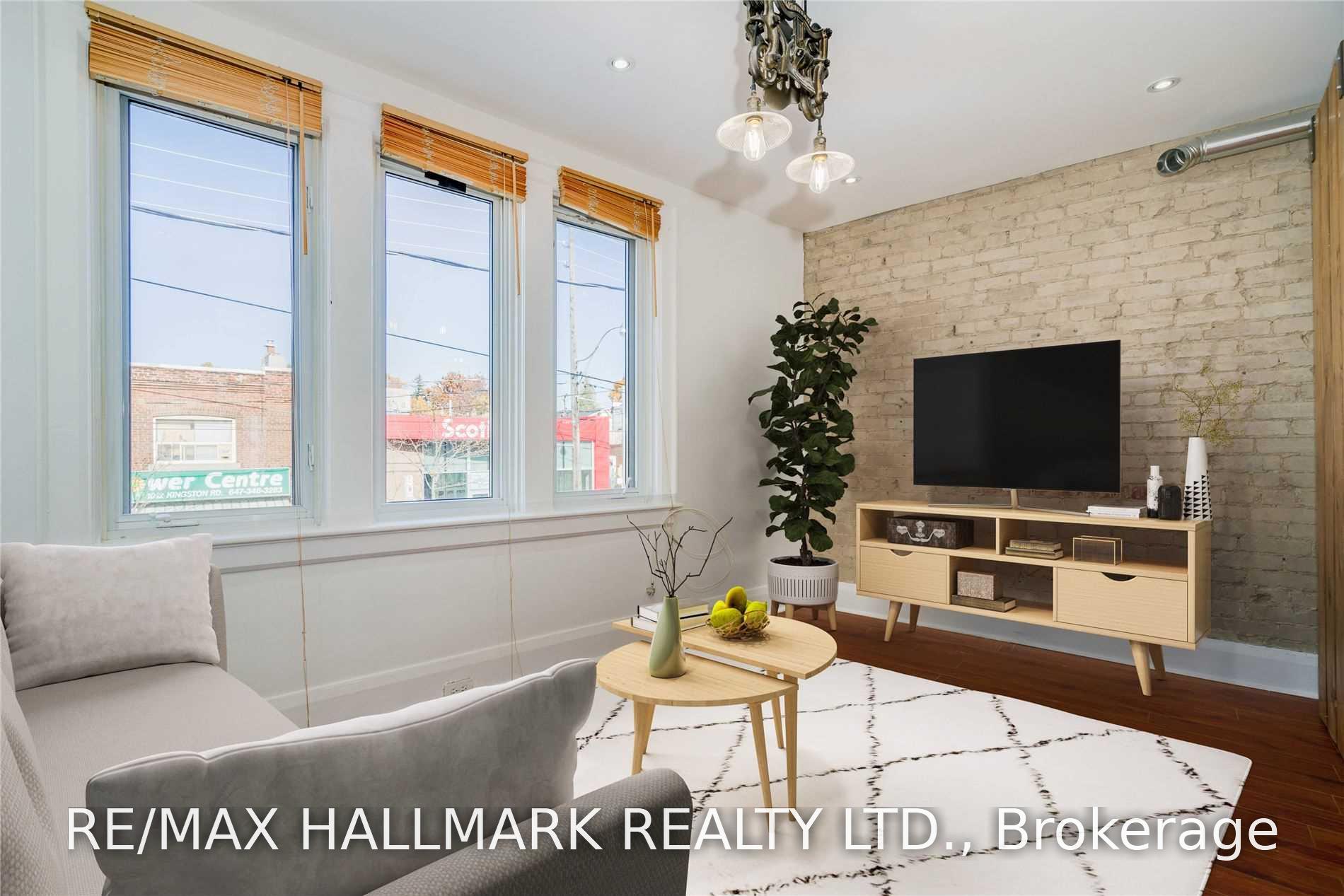 Photo 1 of Unit 2nd Fl, 1001 Kingston Road, Toronto, The Beaches — HOMEH
