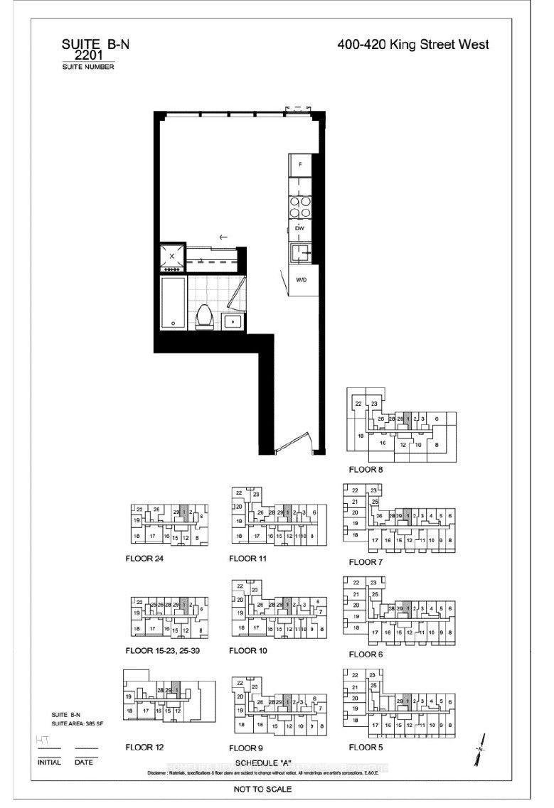 Photo 8 of Unit 2201, 400 King Street W, Toronto, Waterfront Communities — HOMEH