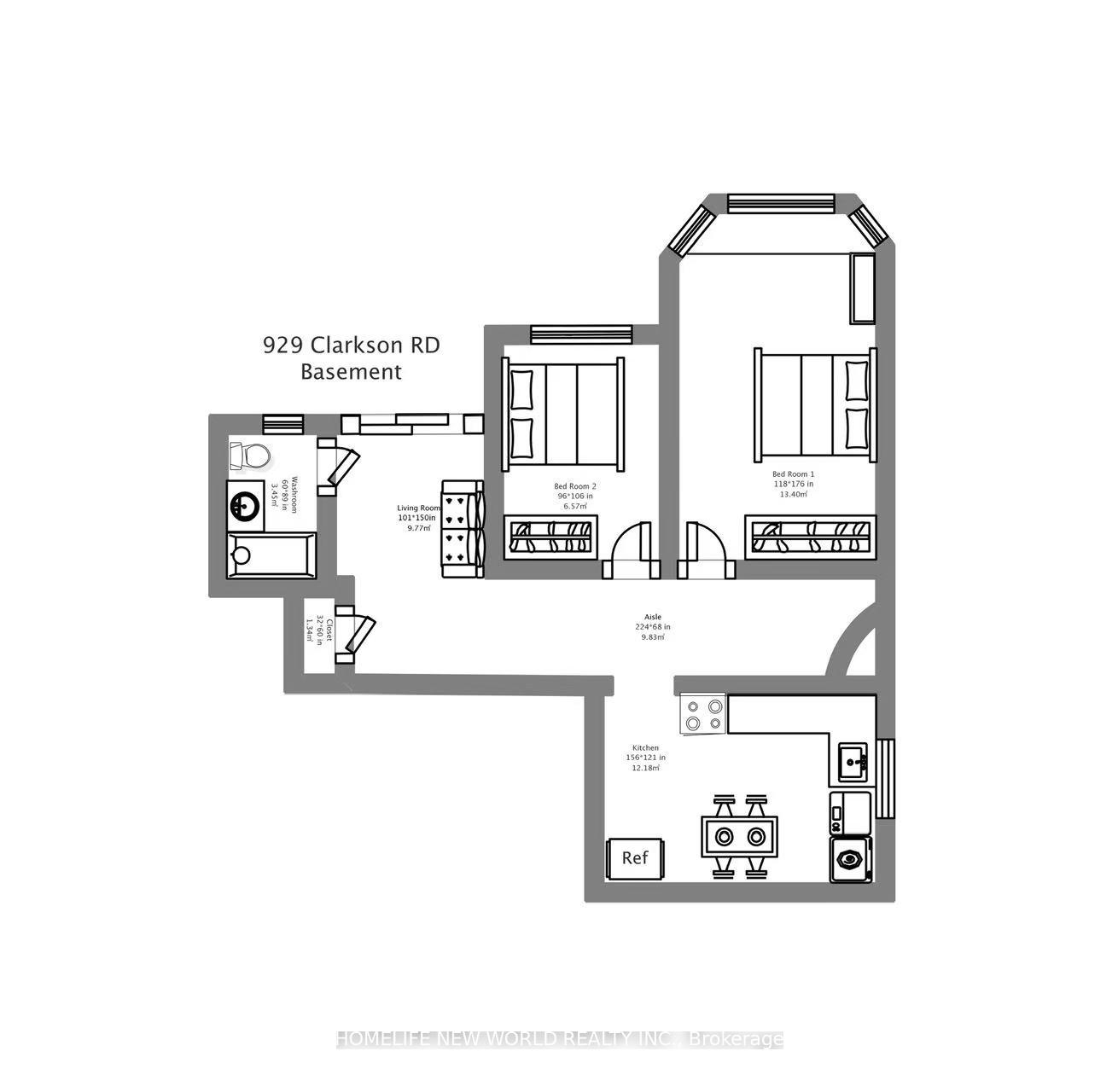 Photo 19 of Unit Basment, 929 Clarkson Road, Mississauga, Clarkson — HOMEH