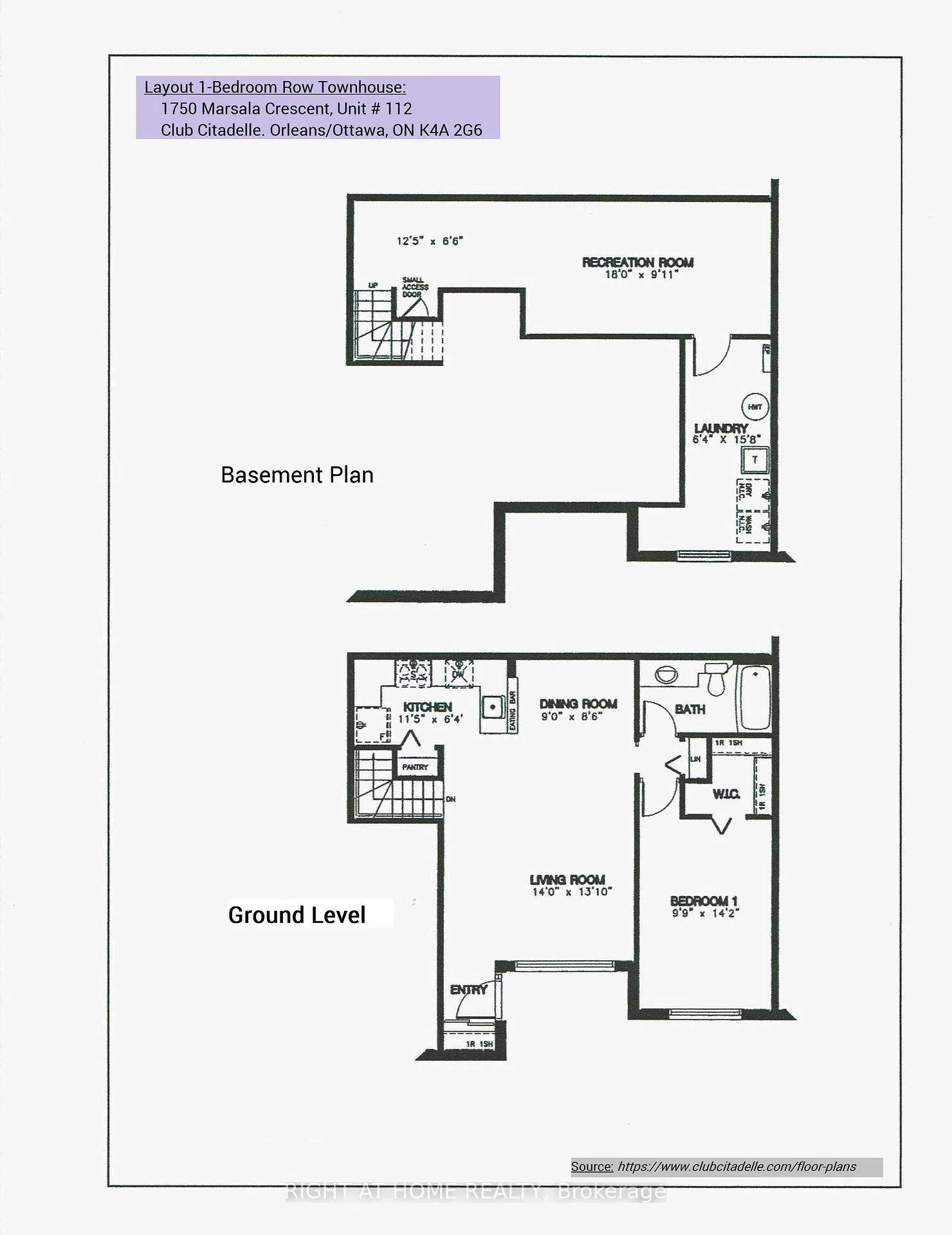 Photo 24 of Unit 112, 1750 Marsala Crescent, Ottawa, Fallingbrook/Pineridge — HOMEH